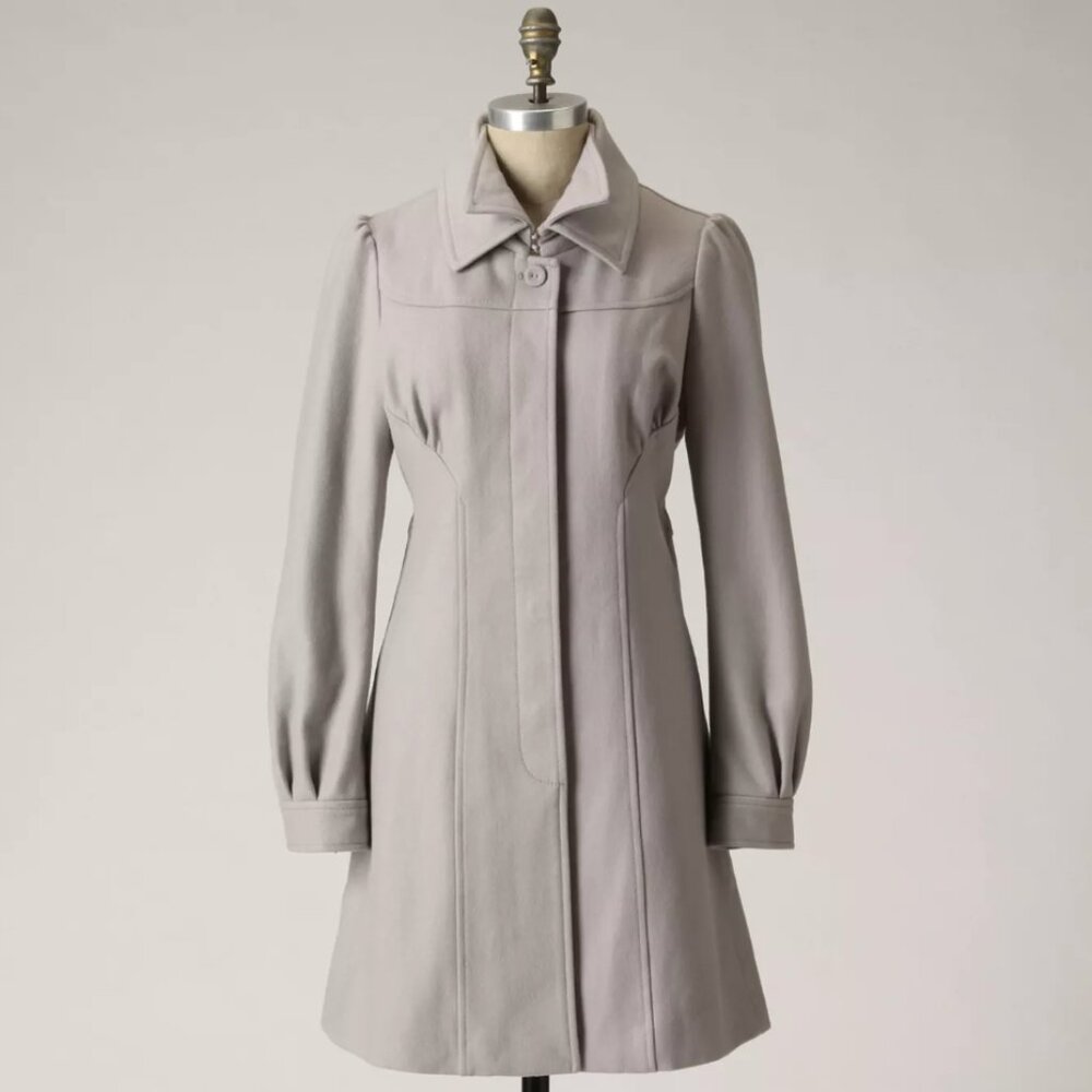 Anthropologie Elvenses Wool Car Coat